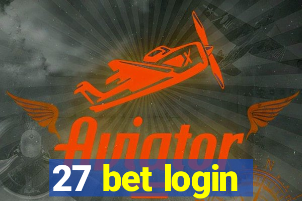 27 bet login